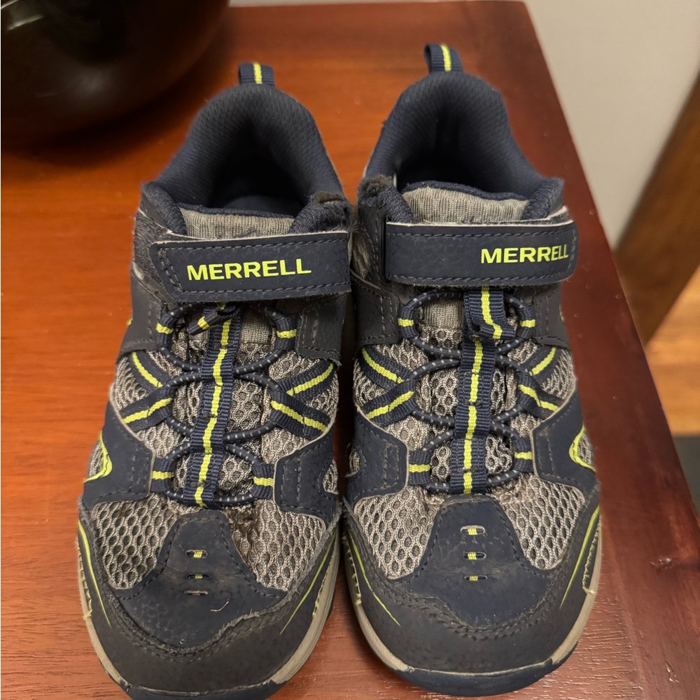 Merrell Kids' Blue and Gray Hiking Shoes